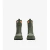 Rubber Marsh Stamp Heeled Low Boots 
