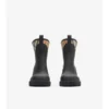 Rubber Marsh Stamp Heeled Low Boots 