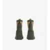 Rubber Marsh Stamp Heeled Low Boots 
