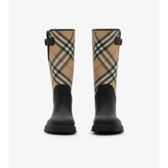 Rubber Marsh Stamp High Boots 