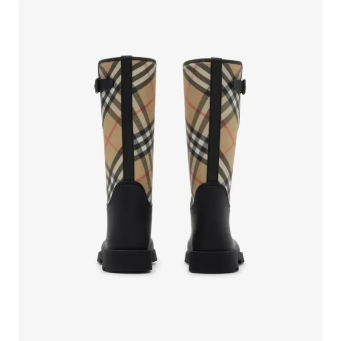 Rubber Marsh Stamp High Boots 