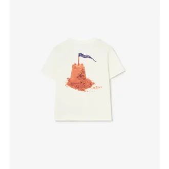 Sandy Logo Cotton T-Shirt