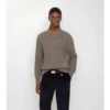 Shawl Collar Wool Sweater