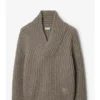 Shawl Collar Wool Sweater