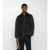 Shearling Nylon Puffer Jacket