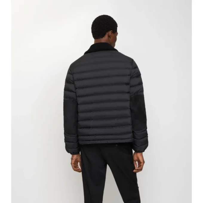 Shearling Nylon Puffer Jacket
