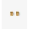 Shield Infinity Hoop Earrings