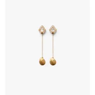 Shield Pendant Earrings