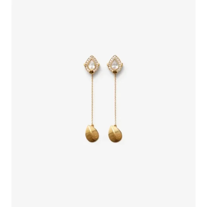 Shield Pendant Earrings