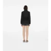 Short Checker-Tape Nylon Parka