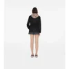 Short Checker-Tape Nylon Parka