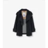 Short Denim Fitzrovia Trench Coat