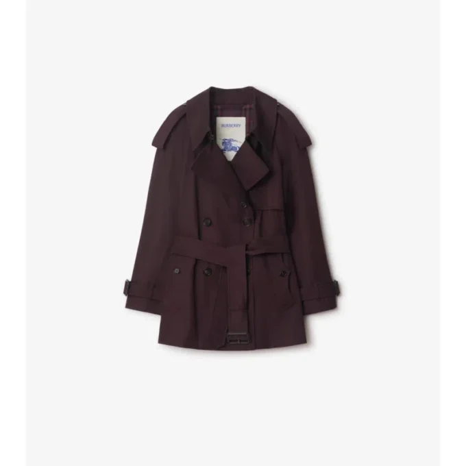 Short Gabardine Fitzrovia Trench Coat