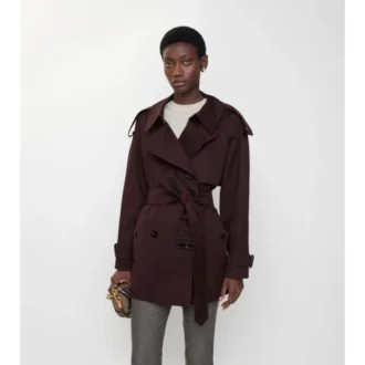 Short Gabardine Fitzrovia Trench Coat