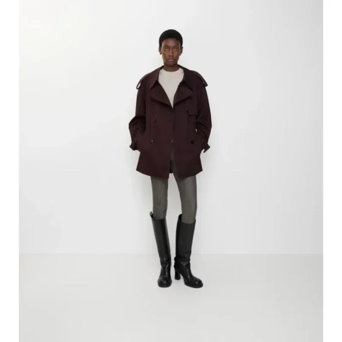 Short Gabardine Fitzrovia Trench Coat