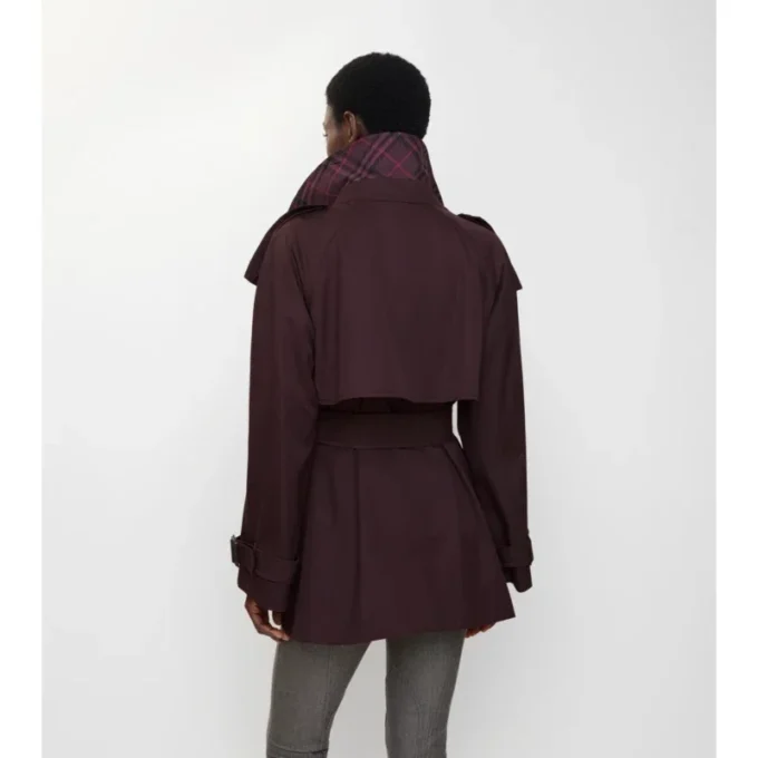 Short Gabardine Fitzrovia Trench Coat