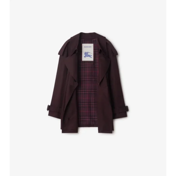 Short Gabardine Fitzrovia Trench Coat