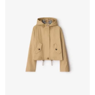Short Gabardine Parka