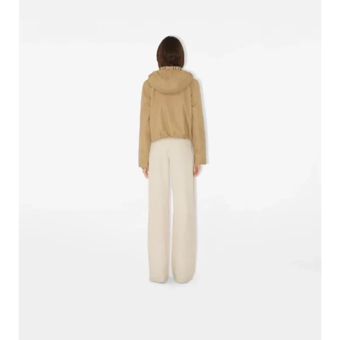 Short Gabardine Parka