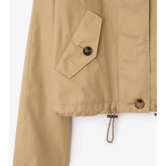 Short Gabardine Parka