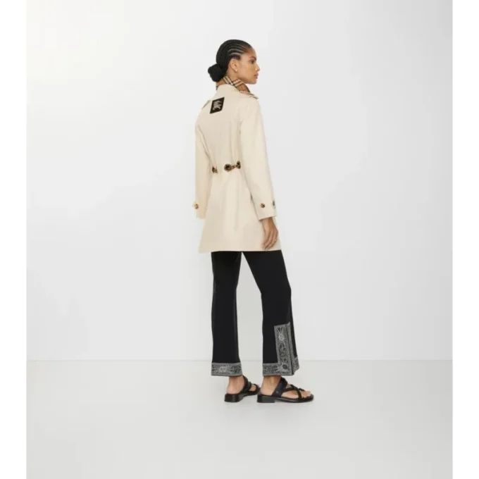 Short Gabardine Stonehaven Car Coat