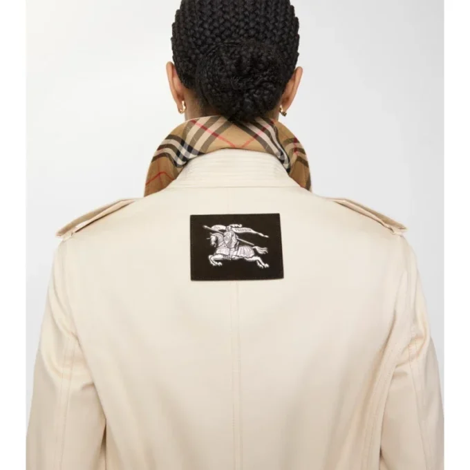 Short Gabardine Stonehaven Car Coat