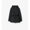 Short Hooded Nylon Coat