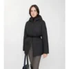 Short Hooded Nylon Coat