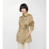 Short Lightweight Cotton Belgravia Trench Coat 