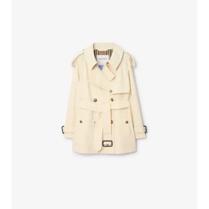 Short Lightweight Cotton Fitzrovia Trench Coat