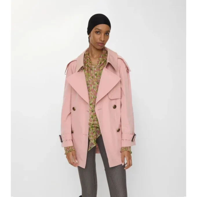 Short Lightweight Cotton Fitzrovia Trench Coat