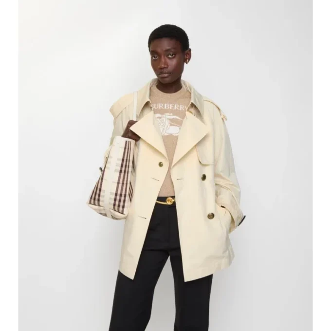 Short Lightweight Cotton Fitzrovia Trench Coat