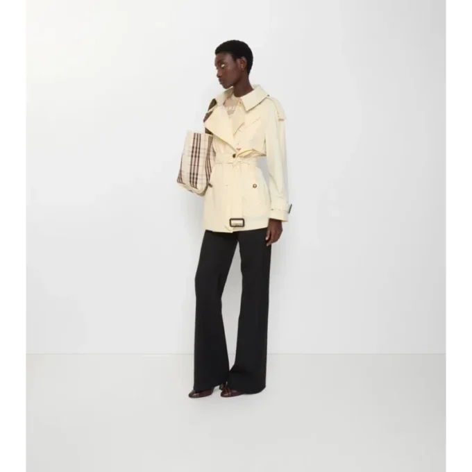 Short Lightweight Cotton Fitzrovia Trench Coat