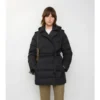 Short Nylon Hooded Puffer Coat