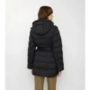 Short Nylon Hooded Puffer Coat