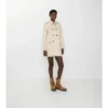 Short Summerside Gabardine Trench Coat 