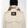 Short Summerside Gabardine Trench Coat 