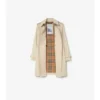 Short Summerside Gabardine Trench Coat 