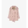 Short Tropical Gabardine Fitzrovia Trench Coat