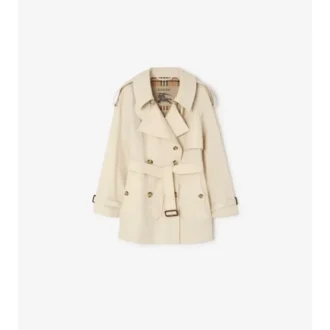 Short Tropical Gabardine Fitzrovia Trench Coat