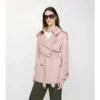 Short Tropical Gabardine Fitzrovia Trench Coat