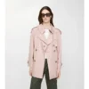 Short Tropical Gabardine Fitzrovia Trench Coat