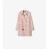 Short Tropical Gabardine Kensington Trench Coat