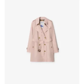 Short Tropical Gabardine Kensington Trench Coat