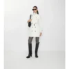 Short Tropical Gabardine Kensington Trench Coat