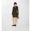 Short Tropical Gabardine Kensington Trench Coat