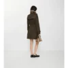 Short Tropical Gabardine Kensington Trench Coat