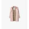 Short Tropical Gabardine Kensington Trench Coat