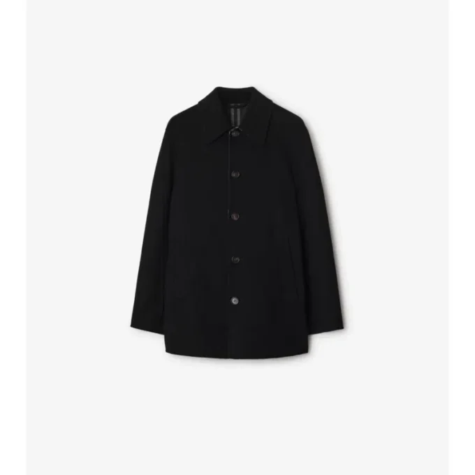 Short Wool Car Coat