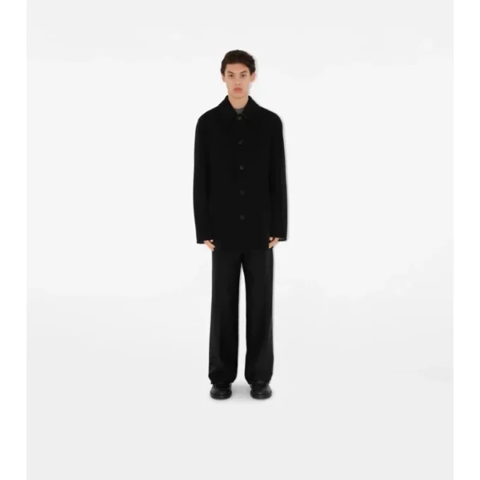 Short Wool Car Coat